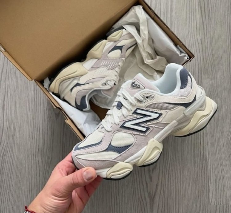 Newbalance 9060 Moonrock Linen Dark Artic Grey Sneakers