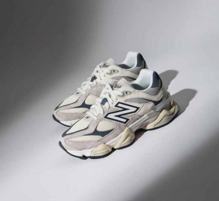 Newbalance 9060 Moonrock Linen Dark Artic Grey Sneakers