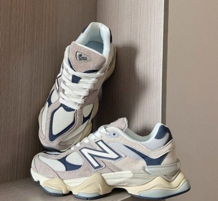 Newbalance 9060 Moonrock Linen Dark Artic Grey Sneakers