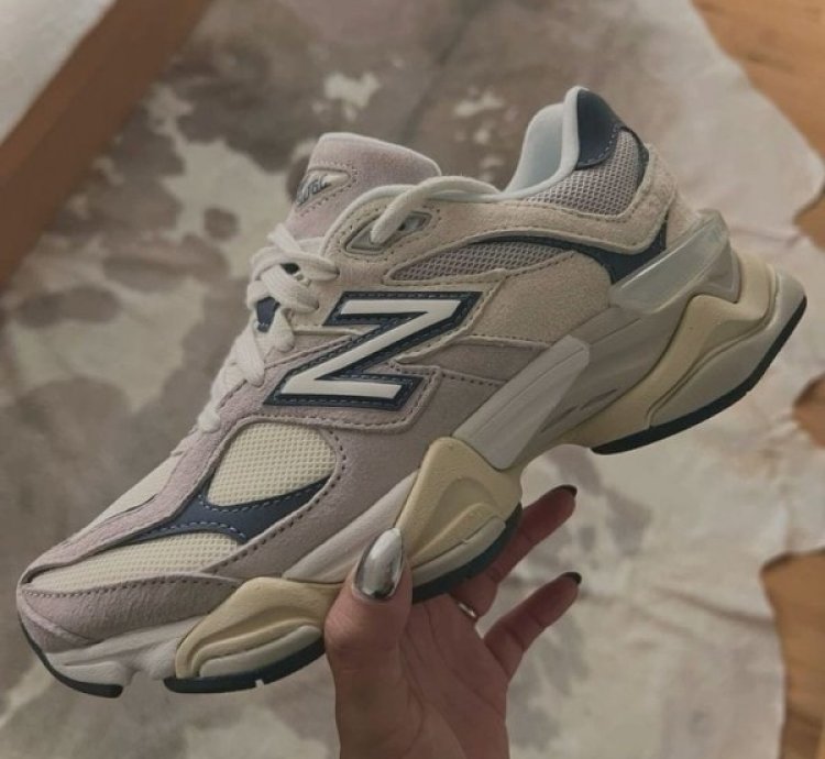 Newbalance 9060 Moonrock Linen Dark Artic Grey Sneakers