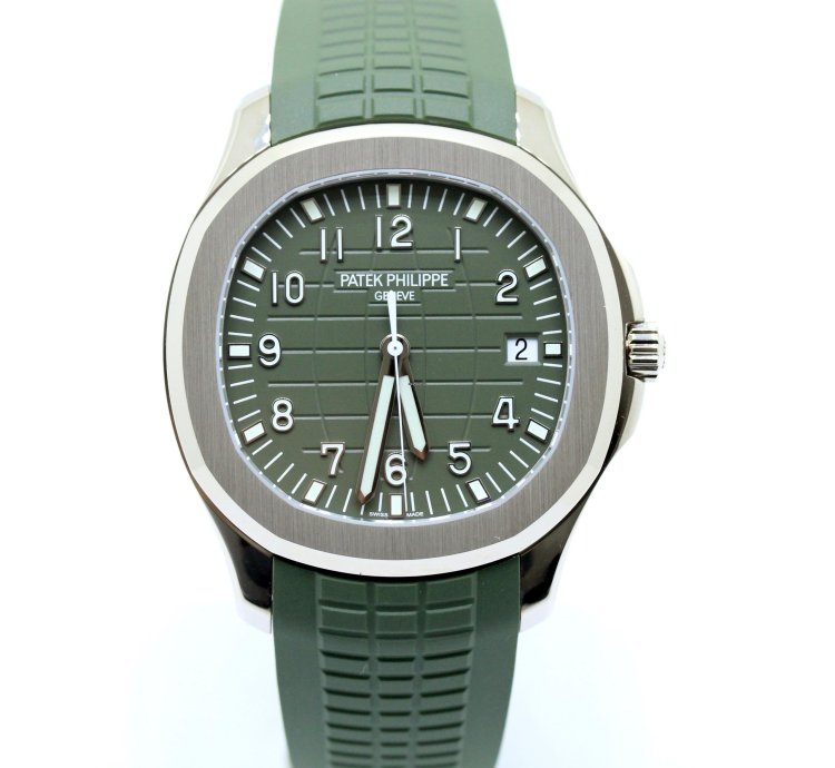 Patek Philippe Aquanaut 5168g Green - March 2021