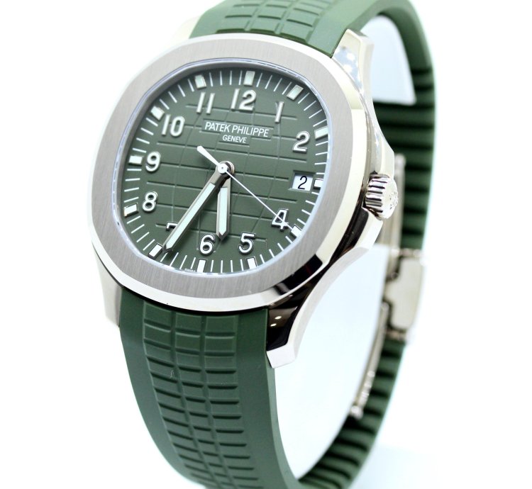 Patek Philippe Aquanaut 5168g Green - March 2021