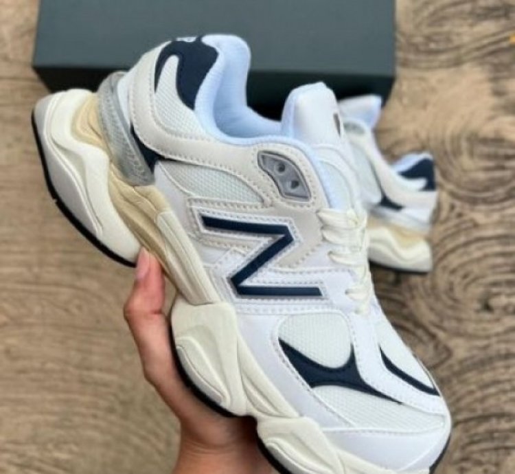 Newbalance 9060 Navy White Running Shoes