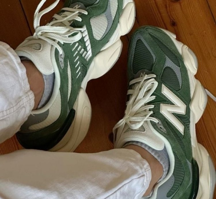 Newbalance 9060 Nori Green Sneakers Semi Ua