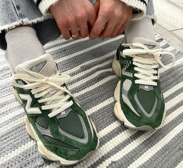 Newbalance 9060 Nori Green Sneakers Semi Ua