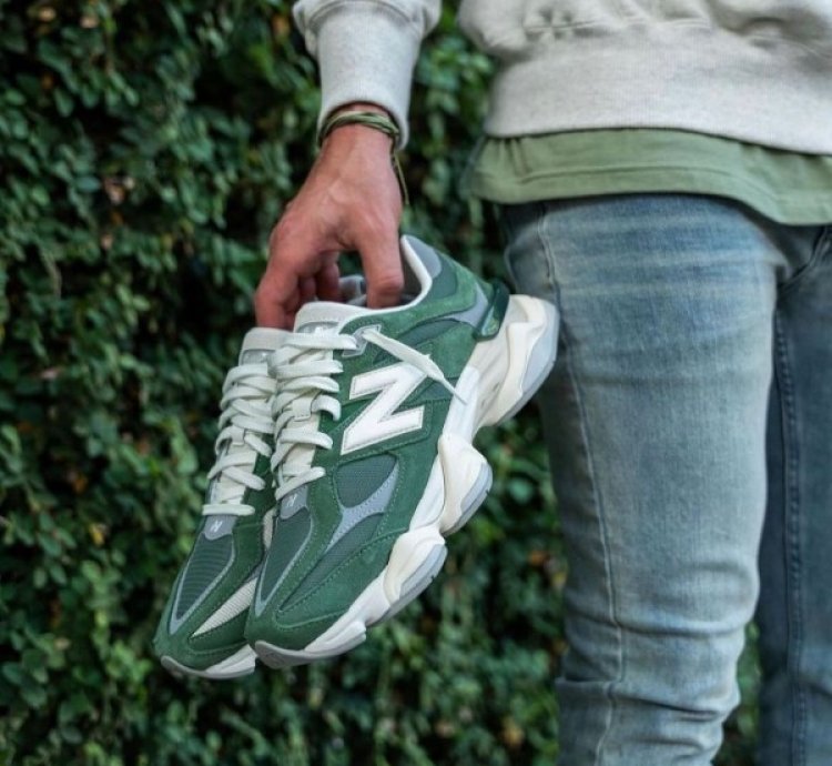 Newbalance 9060 Nori Green Sneakers Semi Ua