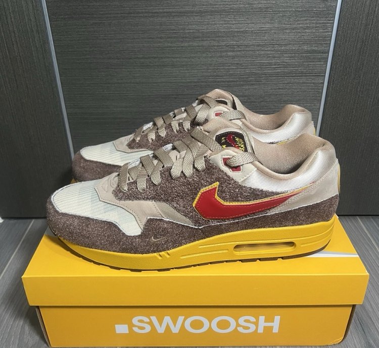 Nike Air Max 1 swoosh Low Poly Big Head Origins