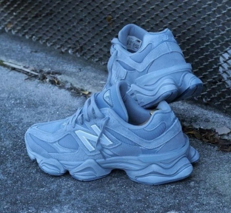 Newbalance 9060 Washed Blue Running Shoes