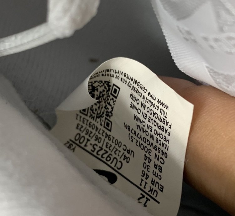 Supreme Nike Air Force 1 Low - Size 12