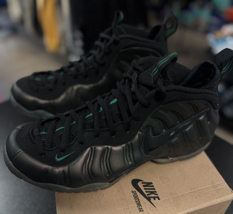 Nike Foamposite 2011 Pine Green Og Classic 624041-301