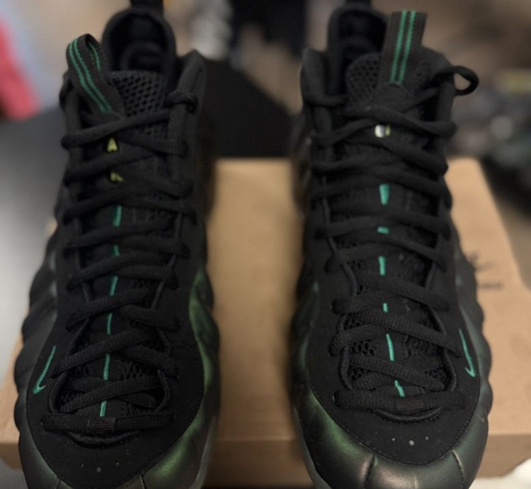 Nike Foamposite 2011 Pine Green Og Classic 624041-301
