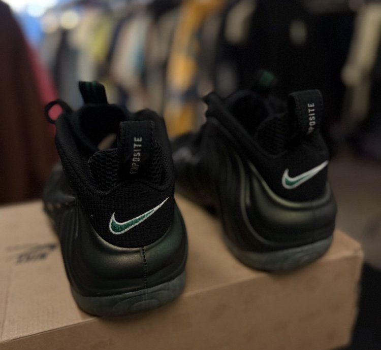 Nike Foamposite 2011 Pine Green Og Classic 624041-301