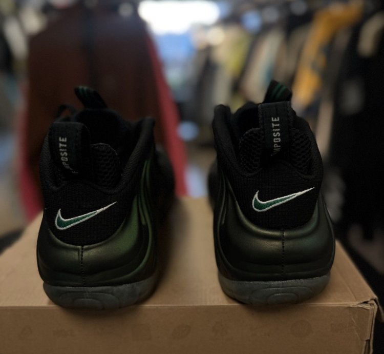 Nike Foamposite 2011 Pine Green Og Classic 624041-301