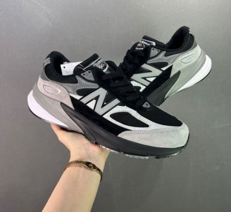 Newbalance 990v6 Black White Running Shoes