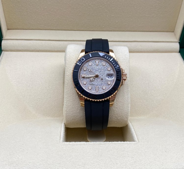Rolex Yacht-master 37 268655 Pave