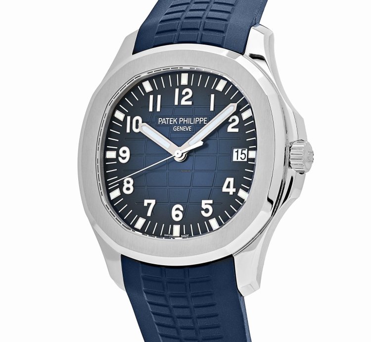 Patek Philippe Aquanaut 5168g-001 White Gold Blue Dial 2024