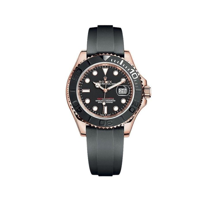 Rolex Yacht-master 37 268655 Rose Gold Black Dial