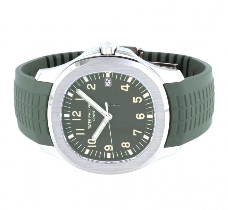 Patek Philippe Aquanaut 5168g-010 Automatic White Gold Good