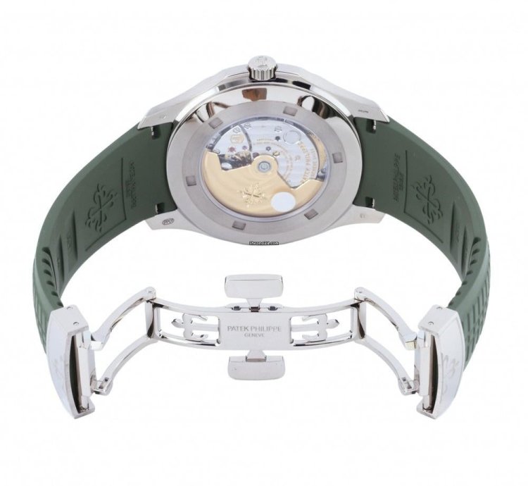 Patek Philippe Aquanaut 5168g-010 Automatic White Gold Good