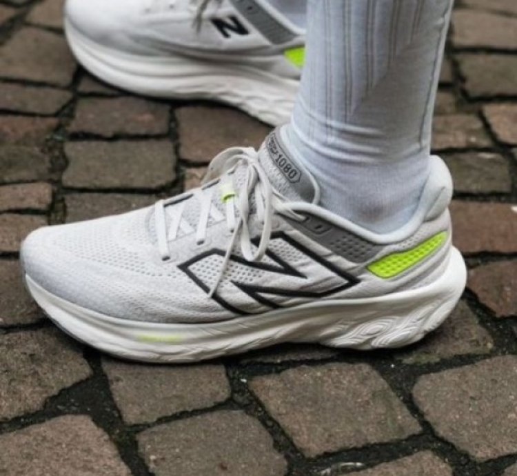 Newbalance Fresh Foam 1080v13 White Grey Running Shoes