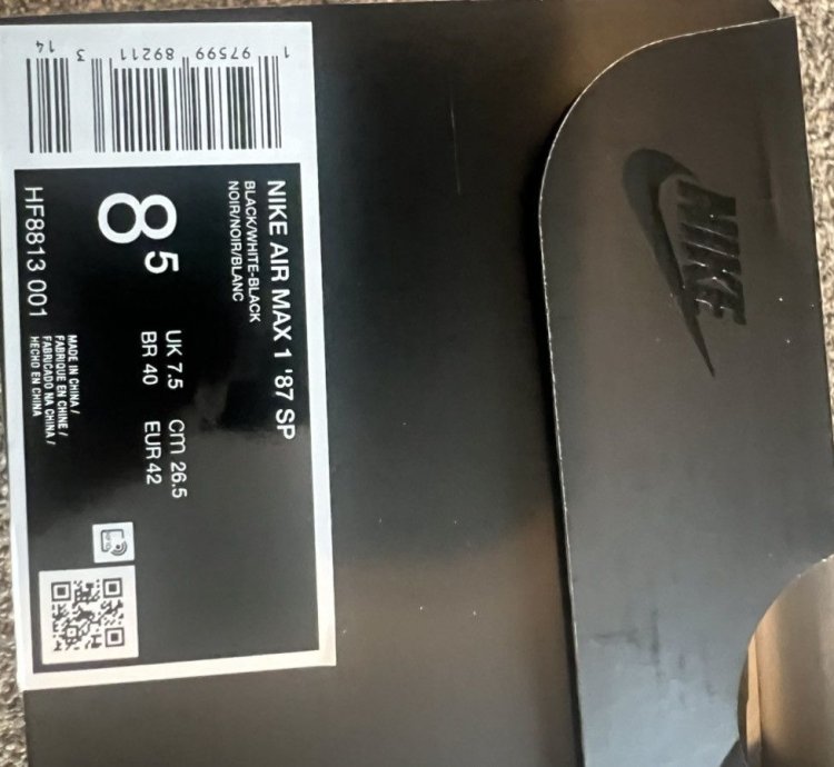 Supreme Nike Air Max 1 87
