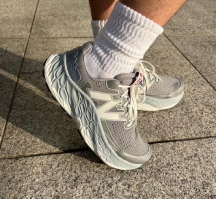 Newbalance Fresh Foam More Trail V3 Grey Running Shoes