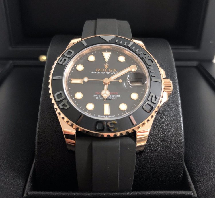 Rolex Yacht-master 37 Basel One Yacht-master 268655 Rubber Rose Gold 37mm