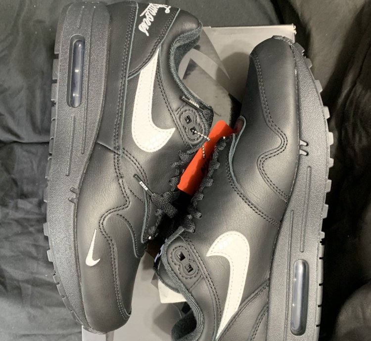 Supreme Nike Air Max 1 87 Sp Black White - Size 7