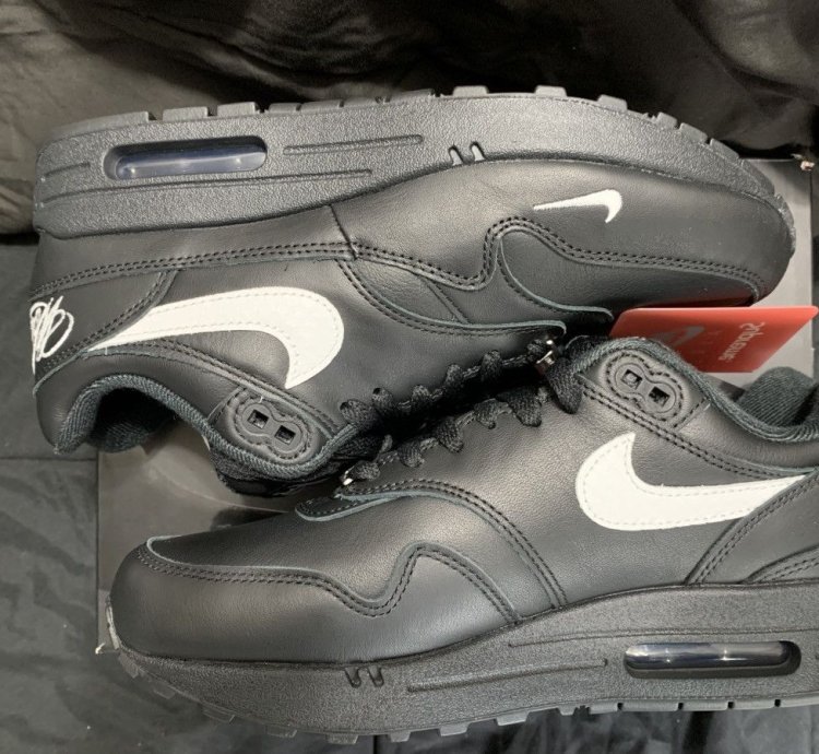 Supreme Nike Air Max 1 87 Sp Black White - Size 7
