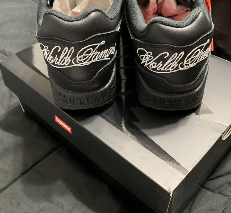 Supreme Nike Air Max 1 87 Sp Black White - Size 7