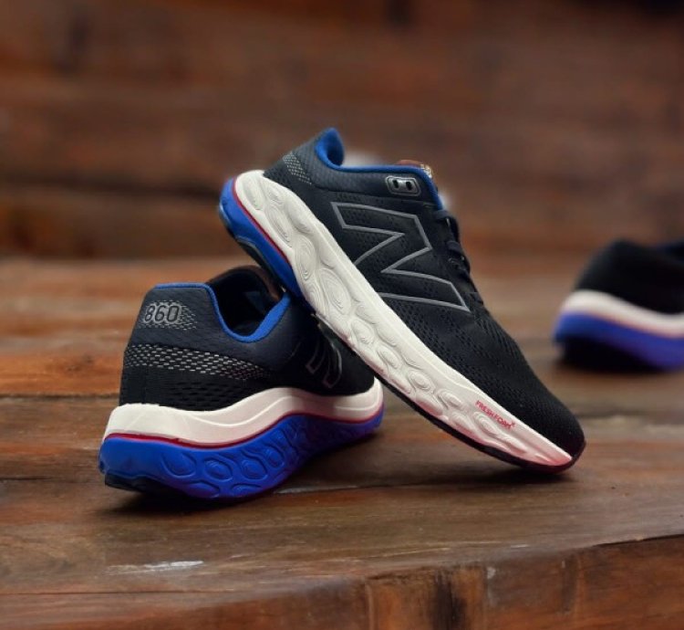 Newbalance Fresh Foam X 860 V14 Black White Running Shoes
