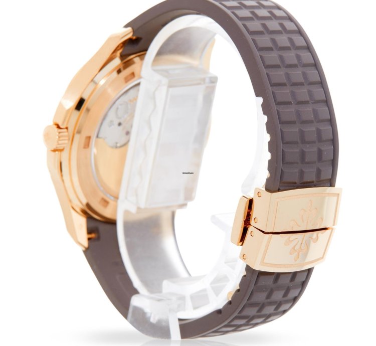 Patek Philippe Aquanaut 5268 200r-010 - Rose Gold - Taupe - Box Papers - 24-month Warranty - 2023