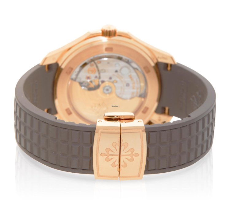Patek Philippe Aquanaut 5268 200r-010 - Rose Gold - Taupe - Box Papers - 24-month Warranty - 2023