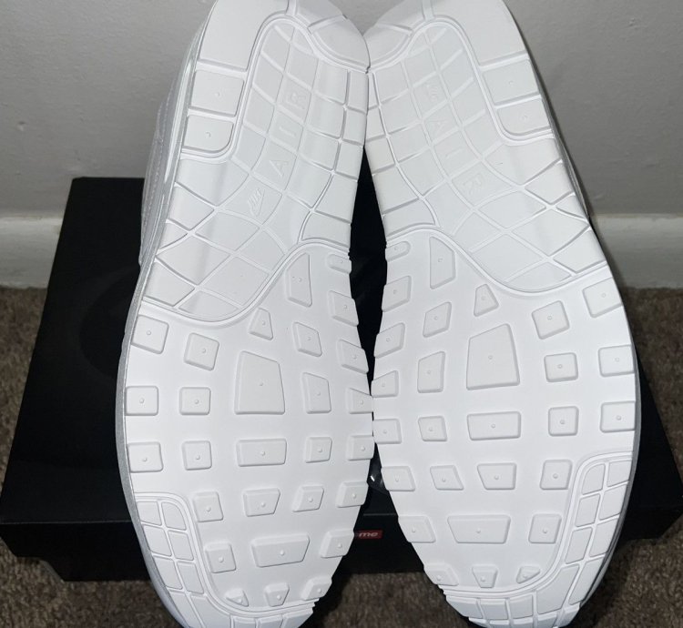 Supreme Nike Air Max 1 87 Sp White Size 11 5 Ss 25