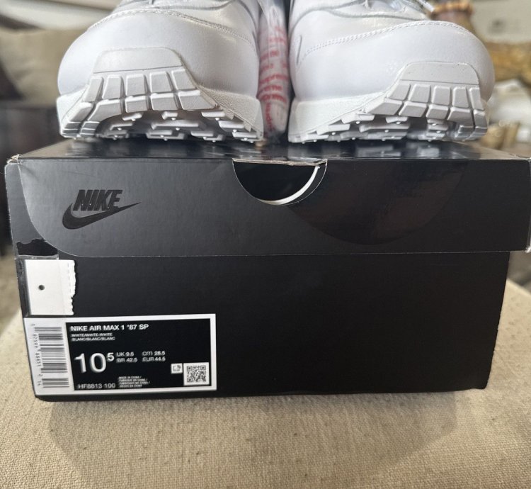 Supreme Nike Air Max 1 White ss25