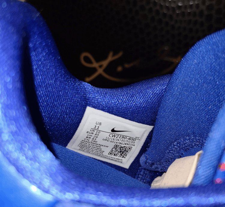 Nike Kobe 6 Protro La Dodgers Game Royal Blue Size 11 New