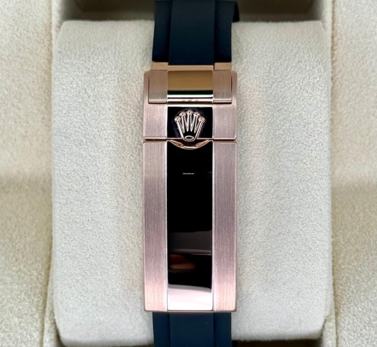 Rolex Yacht-master 37 New 2024 Yacht-master 37mm 268655 Rose Gold Black Dial