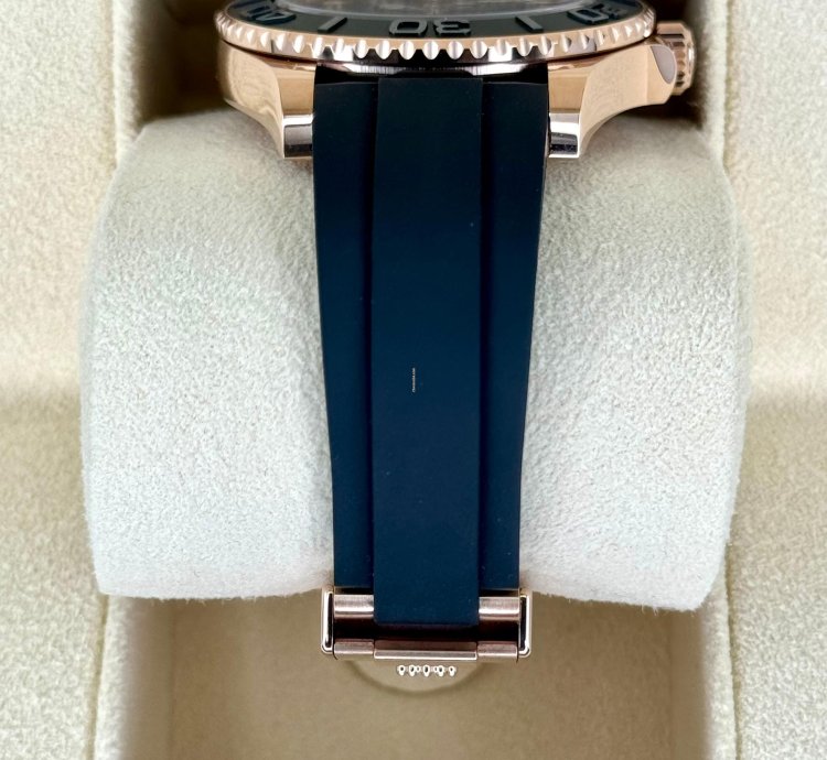 Rolex Yacht-master 37 New 2024 Yacht-master 37mm 268655 Rose Gold Black Dial