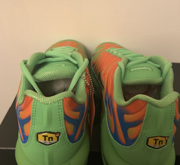 Supreme Nike Air Max Plus Tn Green Sz 9 Ds
