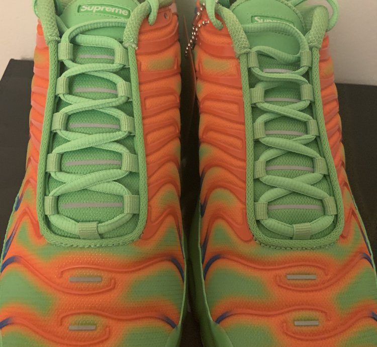 Supreme Nike Air Max Plus Tn Green Sz 9 Ds