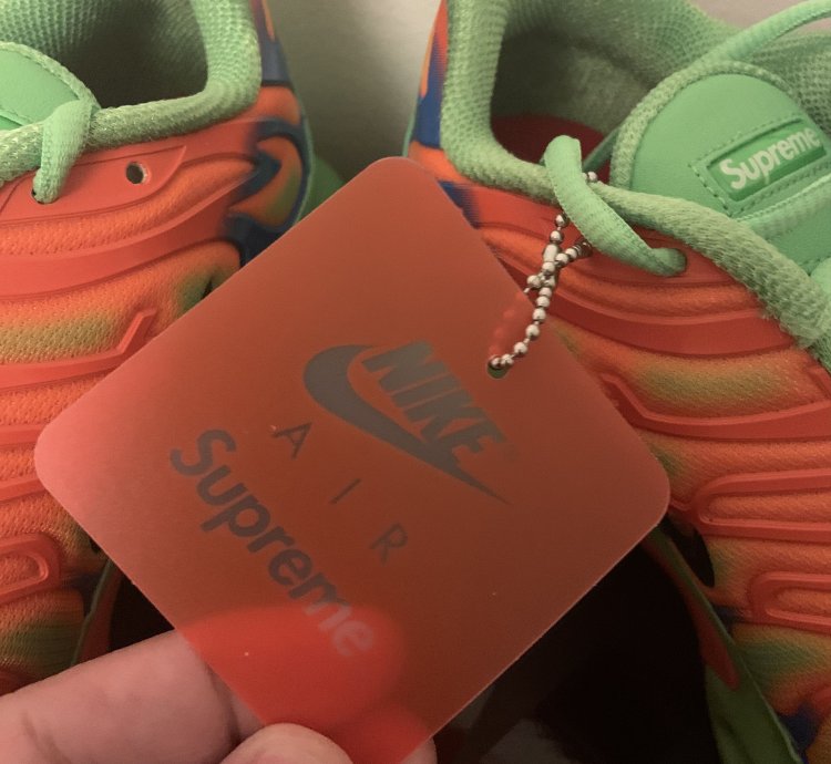 Supreme Nike Air Max Plus Tn Green Sz 9 Ds