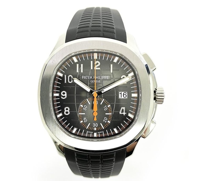 Patek Philippe Aquanaut 5968a-001 Aquanaut Chronograph 42 2mm Steel Case Mens Watch 2022
