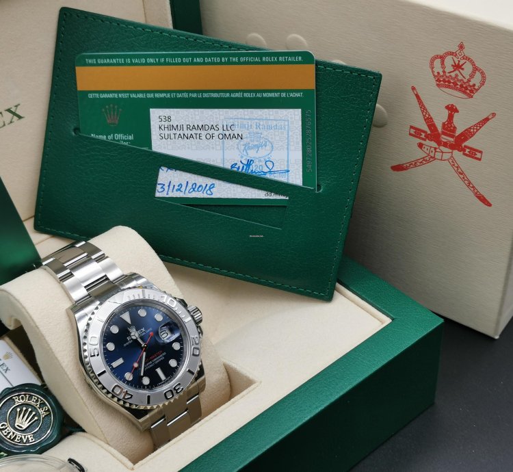 Rolex Yacht-master 40 116622 Oman - Full Stickers Full Set - Mint New