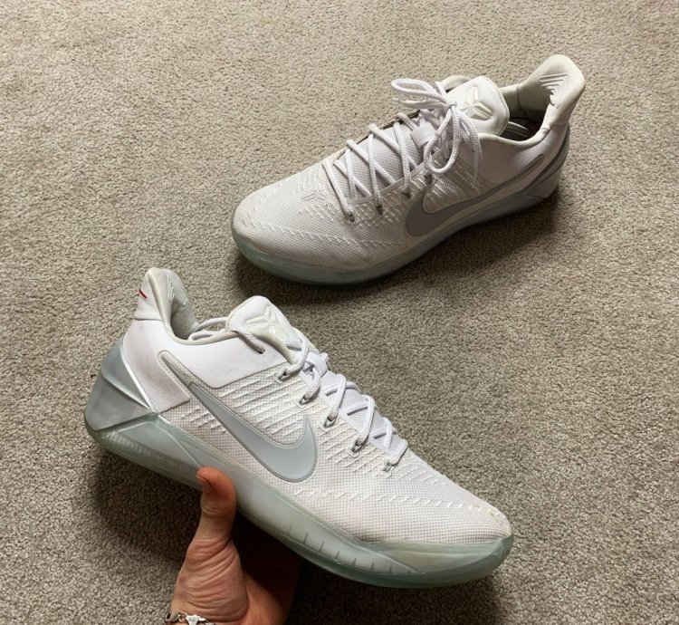 Nike Kobe Bryant White Chrome Men Shoes