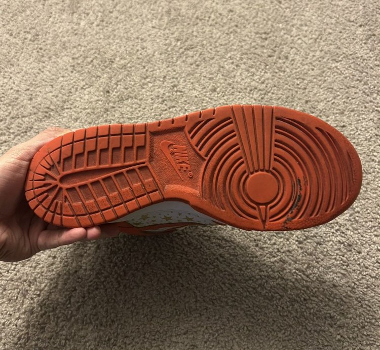 Supreme Nike Dunk High Pro Sb Orange Size 9 5