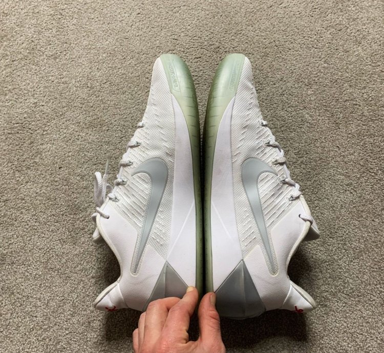 Nike Kobe Bryant White Chrome Men Shoes