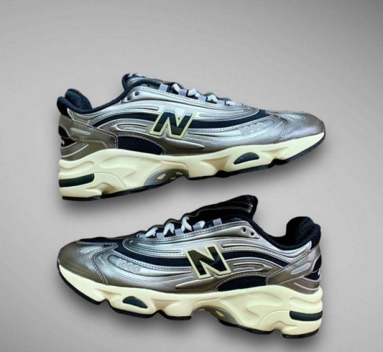 Newbalance M1000 Silver Metallic Running Shoes