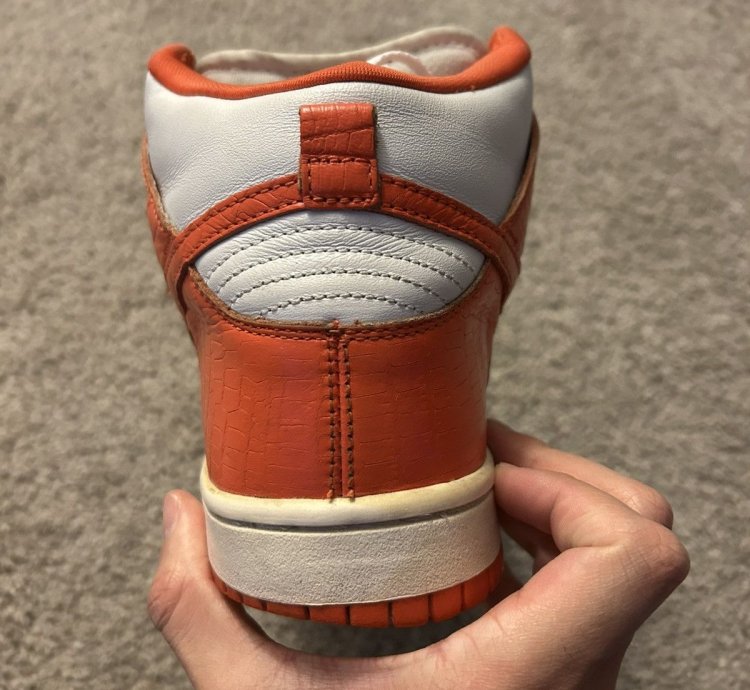 Supreme Nike Dunk High Pro Sb Orange Size 9 5