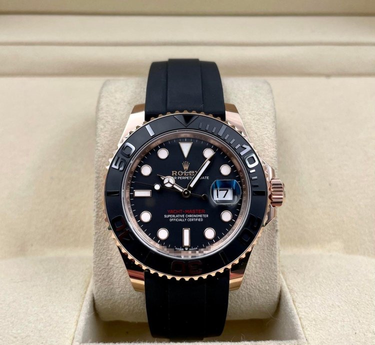 Rolex Yacht-master 40 126655 40mm Rose Gold Oysterflex Unworn 2023