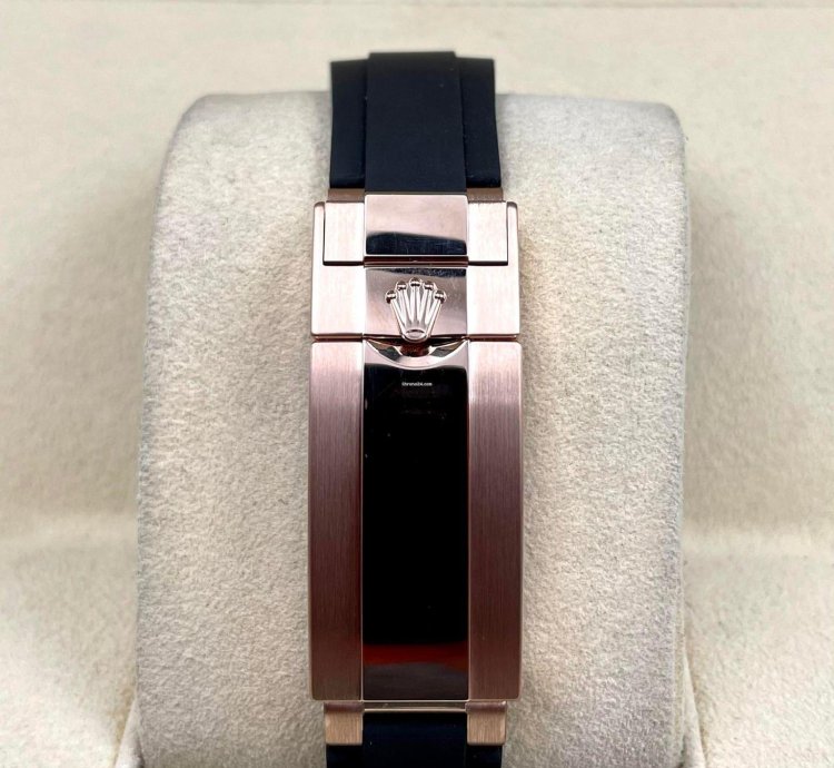 Rolex Yacht-master 40 126655 40mm Rose Gold Oysterflex Unworn 2023